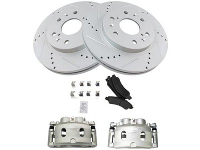 For 2008-2013 Cadillac Escalade EXT Brake Pad Rotor and Caliper Set 31487GSRF
