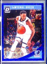 2018-19 Donruss Optic JaMychal Green Blue Velocity #134 Grizzlies