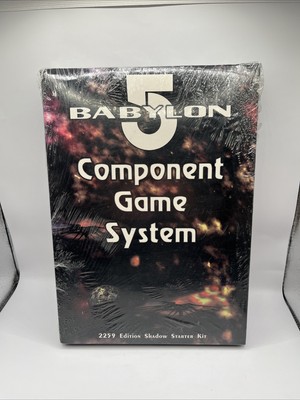 Babylon 5 Component Game Boardgame 2259 Starter Kit - Shadow SW (New) RPG