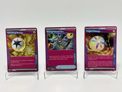 Pokemon ACE SPEC Lot | Ultra Rare | Enriching, Legacy, Energy Search Pro | NM