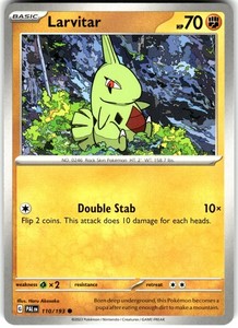 Larvitar 110/193 Paldea Evolved Common