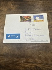 Belgium 2000 Millennium Priority Airmail Cover to USA Brussels