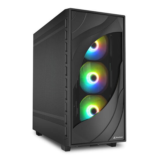 Sharkoon PC Gehuse Rebel C80M RGB ATX schwarz 20890₽