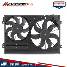 Radiator Cooling Fan Assembly For Audi A3 Tt Vw Beetle Golf Jetta Passat Tiguan