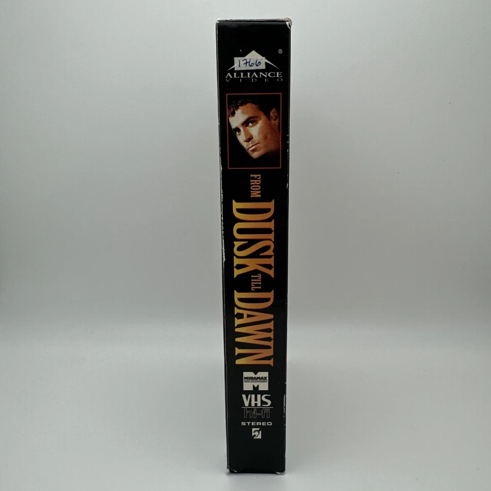 From Dusk Till Dawn (1996) VHS Cult Quentin Tarantino George Clooney Vampire OOP - Image 4 of 4