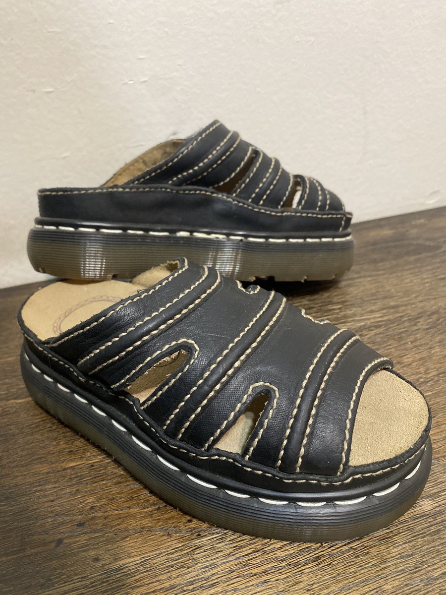 Dr Doc Martens 8582 Vintage 90's Y2K Chunky Sandals England Slides