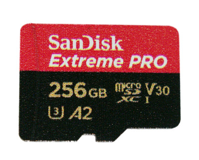 SanDisk Extreme Pro 256GB Micro SD Card Memory Class 10 (SDSQXCZ-256G-GN6MA)