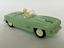 Marx Mercedes 300SL Roadster Light Green 1/32 scale slot car RTR