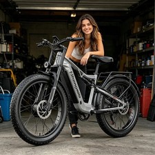 26Zoll 2000W Elektrofahrrad Fatbike 48V 840WH Offroad Dual Motor E-Bike …