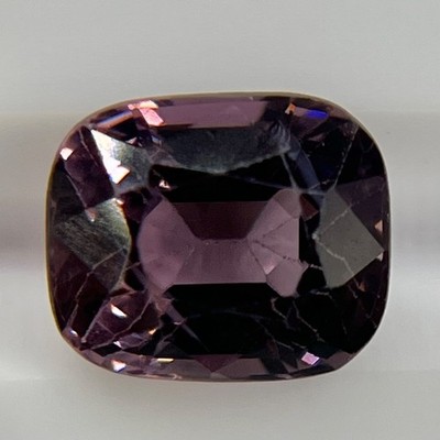 1.41 Ct Natural PinkPurple Spinel Cushion Cut Loose Gem Plum Raspberry Color SP8