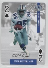 1994 Bicycle Ditka's Picks Playing Cards Kevin Williams #2S 0o9