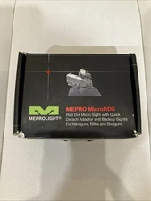 Meprolight MicroRDS Red Dot Micro Sight Kit Quick Detach Handgun Rifle Shotguns