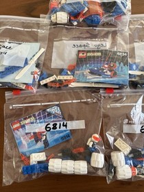 Lego Space Ice Planet 2002 Collection Sets 2x 6814 6898 3x 6834 Instructions 90s