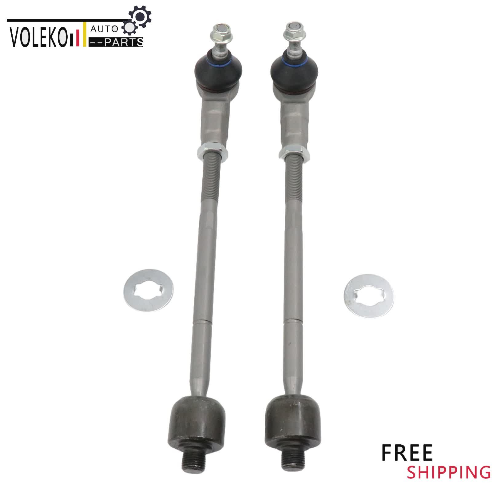 (4x) Front Inner & Outer Tie Rod End kit For Maserati Quattroporte GT GC USA