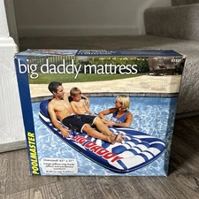 Poolmaster Big Daddy Mattress Swimming Pool Float Lounger Raft 83" x 37" NEW