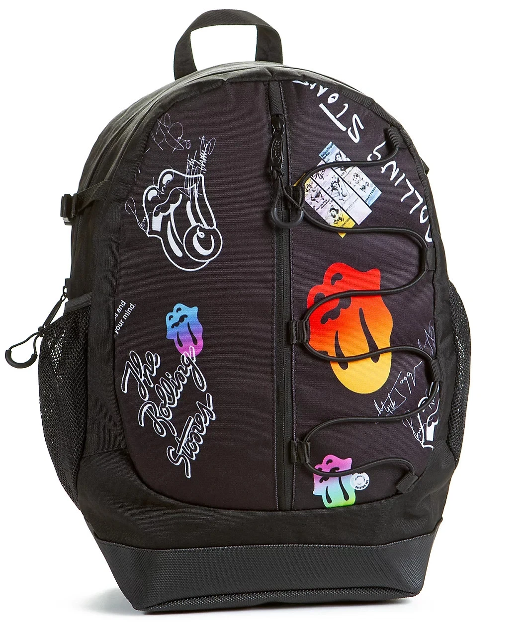 COOKIES x Rolling Stones Backpack🔥New Black School Bookbag Large Travel Bag