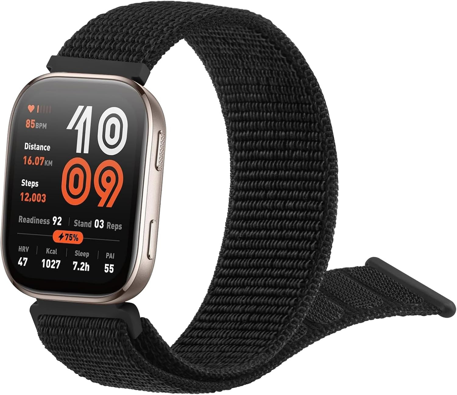 Nylon Bands Compatible with Amazfit Bip 6/5 Watch Band, Amazfit GTR 4/3 Pro / 3 