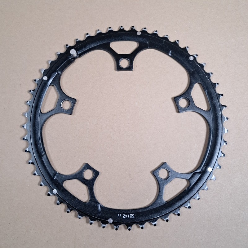 52T Chainring 130 BCD for Shimano 9 Speed  Road bike touring bicycle