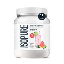 Whey Isolate Protein Powder 20g 16 Servings Isopure Clear Lactose Free Gluten