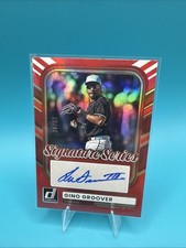GINO GROOVER 2026 PANINI DONRUSS BÉISBOL ROJO FIRMA SERIE SP #SS-GG/99