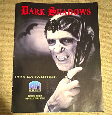 MPI Home Video Dark Shadows 1995 Illustrated Catalog Booklet Video TV Movies