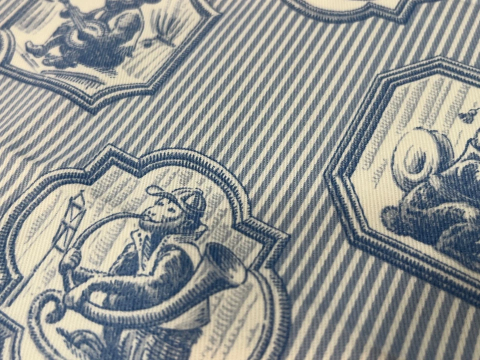 P Kaufman Musical Animals Fabric fabric boy nursery RARE OOP toile cotton BTY - Image 2 of 4