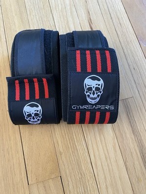 Gym Reapers 72' Red Knee Wrap for Weightlifting, Squats, Powerlifting Used 2 Tim