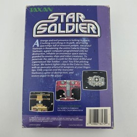 Star Soldier - Box Only - Nintendo Nes - Authentic (No Game - No Manual)