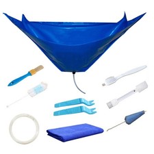 EMVANV Waterproof Split Air Conditioner Cleaning Kits, Wall 135x60cm, Blue