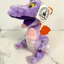 FIGMENT DRAGON Disney Parks Authentic Exclusive Plush Toy Stuffed Animal 15" NEW