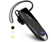 New bee Bluetooth Earpiece V5.0 Wireless Handsfree Headset with Microphone 2...
