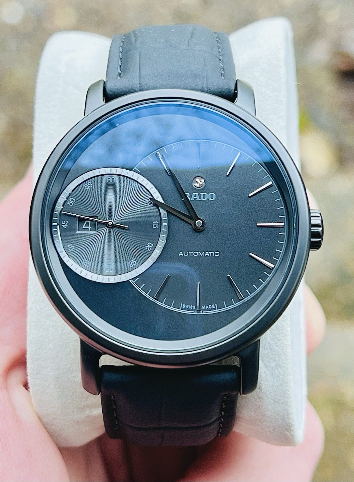 Rado Diamaster Mate Black On Black Very Hard To Find