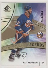 2020-21 Upper Deck SP Game Used Legends Golden Burst 198/235 Ken Morrow #108 f5g