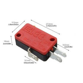10/20Pcs 3 Pin Microswitch Standard For Arcade Mame Jamma Games Push Button