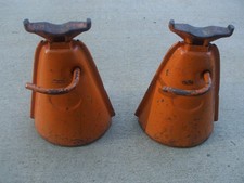 Vintage Walker Steel Auto Jack Stands Us Pat. D-122574