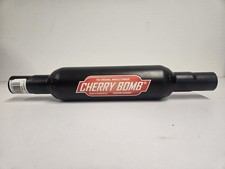 3" Cherry Bomb Small Exhaust Muffler Silencer Black Custom Crome Genuin