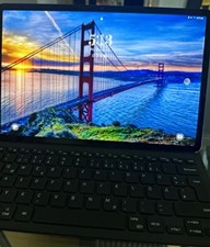 Samsung Galaxy Tab S8 plus 256 Tablet inkl. Tastaturhülle, Schwarz