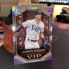 2025 Bowman Vips Very Important Prospects Carson Williams #VIP-1 (RC) - Quantity