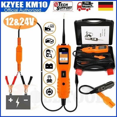 2026 KM10 Auto 12V/24V Power Probe Automotive Electric Circuit Tester Tastköpfe