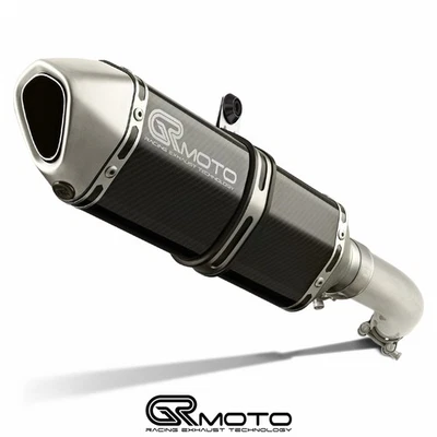 Échappement GRmoto Carbone pour Suzuki SV-7GX 2026, Silencieux Slip-On - Photo 1/4