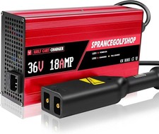 Sprance Professional 36 Volt Golf Cart Battery Charger for EZGO, with Trickle...