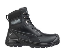PUMA Safety Men's 7" Conquest CTX High Soft Toe EH Waterproof Work Boot Black -