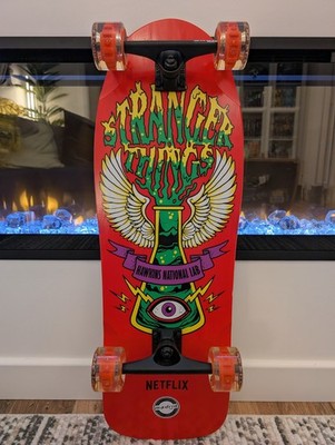 Madrid Stranger Things Hawkins Skateboard Slime Balls Light Ups Krux Trucks 
