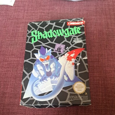 Shadowgate - Nintendo NES - PAL - Boxed - Sleeve - Foam Insert - Kemco