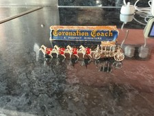 Coronation Coach and Horses for Queen Elizabeth 2 Die Cast made  by Lesney.