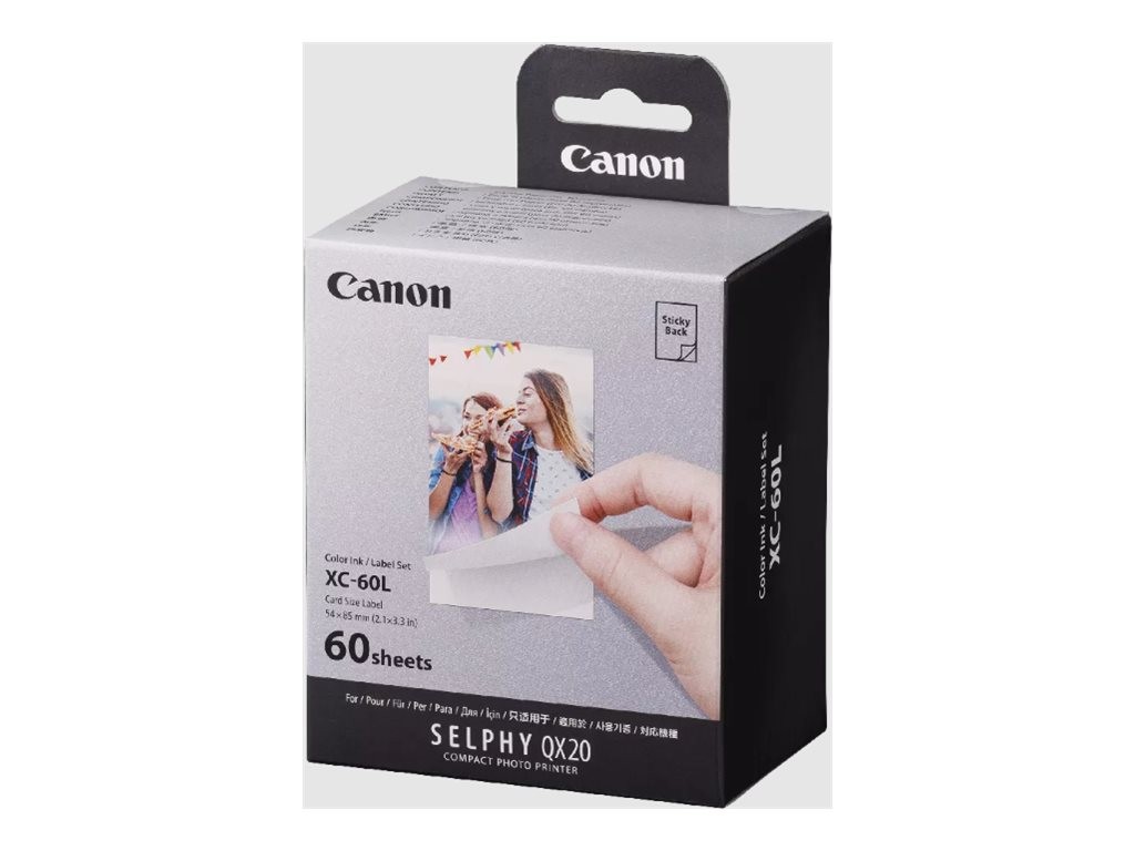 Canon XC-60 L Sticker Set 60 Bl. Etichette/etichette A4 foglio 6756C001