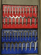 Special: Metric & SAE 21 pc Jumbo Hydraulic Line Service Open End Wrench Sets