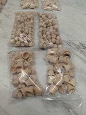 Wood Craft Lot, 300 Plus Pieces 001