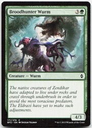Broodhunter Wurm 171 Battle for Zendikar