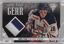 2012 Panini Rookie Anthology Titanium Game Worn Gear Prime 33/50 Marc Staal 9jh
